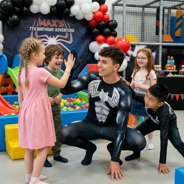 Black Spiderman Venom