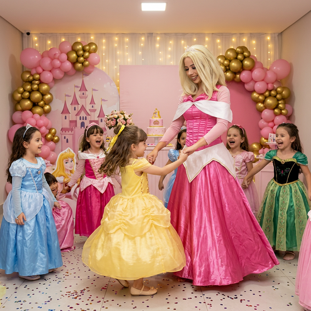 Elsa, Ana si Olaf la petrecere